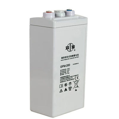 Shuangdeng GFM-200 Bateria de Ácido de Chumbo 2V200Ah para Sistema de Energia e Armazenamento de Energia Solar