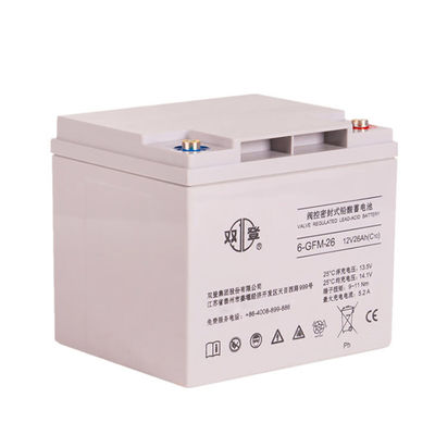 Shuangdeng 6-GFM-26 Bateria de Ácido de Chumbo 12V26Ah Para Sistema de Energia de Armazenamento de Energia Solar