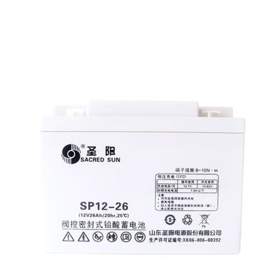 Sacred Sun SP12-26 Bateria de Ácido de Chumbo 12V26Ah Para UPS Sistema de Energia Solar de Armazenamento