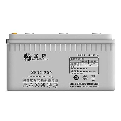 Comunicação de energia essencial Regeneração solar sagrada SP12-200 Bateria para sistema eólico
