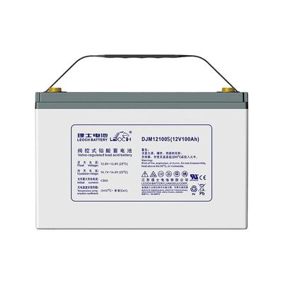 Leoch Bateria DJM12100S 12V100Ah para armazenamento de energia solar Sistema de energia eólica em 40C