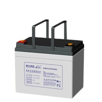 130±1mm Largura Leoch Bateria DJW12-33 Bateria de Ácido de Chumbo 12V33Ah para Sistema de Energia Solar