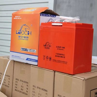LEOCbateria de ácido de chumbo 4-evf-1808v180ah para veículos turísticos e veículos sanitários