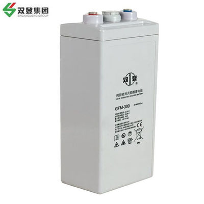 Shuangdeng Regeneração GFM-300 Bateria de Ácido de Chumbo 2V300Ah para comunicação de energia UPS