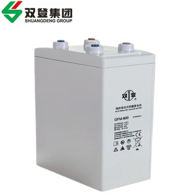 Shuangdeng GFM-800 2V800Ah Bateria de Ácido de Chumbo para Sistema de Energia de Armazenamento de Energia Solar