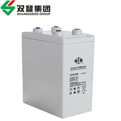 Shuangdeng GFM-800 2V800Ah Bateria de Ácido de Chumbo para Sistema de Energia de Armazenamento de Energia Solar