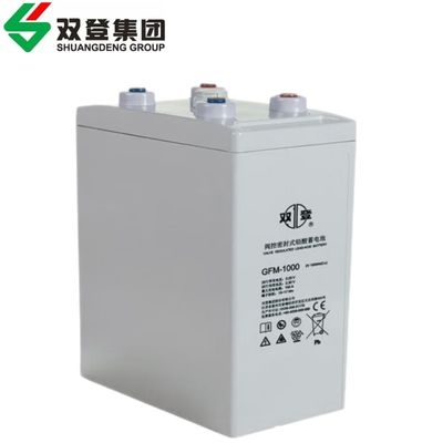 Bateria de ácido de chumbo de alta capacidade 2V1000Ah para energia de armazenamento de energia solar