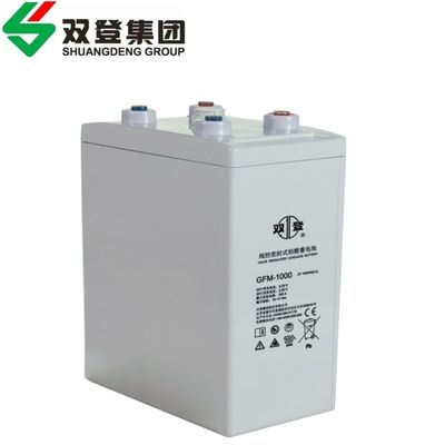Bateria de ácido de chumbo de alta capacidade 2V1000Ah para energia de armazenamento de energia solar