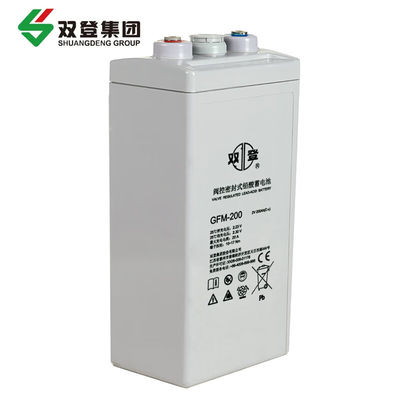 Shuangdeng GFM-200 Placa de substituição para 2V200Ah Bateria de Ácido de Chumbo Altura total 365mm