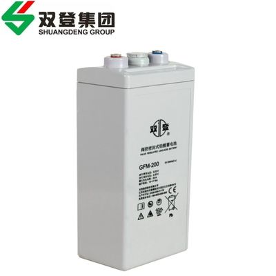 Shuangdeng GFM-200 Placa de substituição para 2V200Ah Bateria de Ácido de Chumbo Altura total 365mm