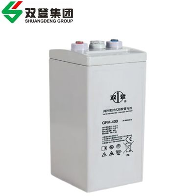 Shuangdeng GFM-400 Bateria de Ácido de Chumbo 2V400Ah A escolha perfeita para sistemas de energia UPS