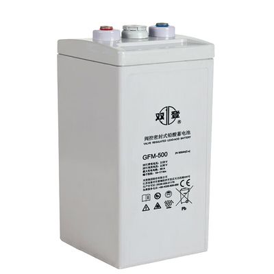 2V500Ah Shuangdeng GFM-500 Bateria de Ácido de Chumbo para UPS Resistência interna 0,41 mQ