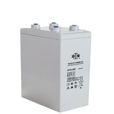 Shuangdeng GFM-800 2V800Ah Bateria para reserva de energia na comunicação e controle de incêndio