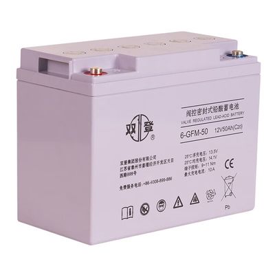 Shoto/6-GFM-50 Bateria de Ácido de Chumbo 12V50Ah para Sistema de Segurança de Energia de Armazenamento de Energia Solar