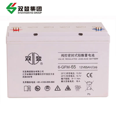 Shoto/6-GFM-65 Bateria de Ácido de Chumbo 12V65AH para Comunicação e Armazenamento de Energia Solar
