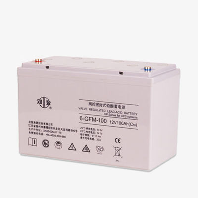 AGM 12V100Ah Shoto 6-GFM-100 Bateria de Ácido de Chumbo para Armazenamento e Comunicação de Energia Solar