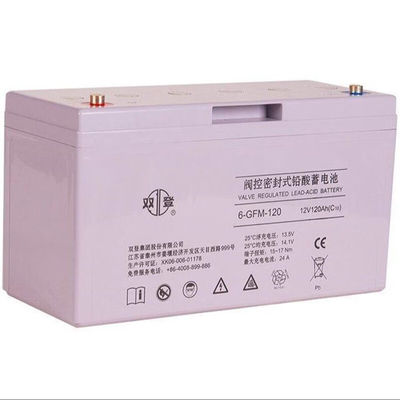 Bateria de ácido de chumbo 6-GFM-120 recarregável de 12V120AH para sistema de energia UPS