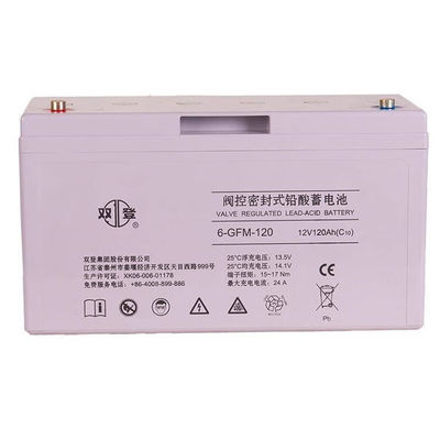 Bateria de ácido de chumbo 6-GFM-120 recarregável de 12V120AH para sistema de energia UPS