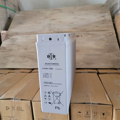 Bateria de ácido de chumbo de 549 mm de comprimento para sistema de painéis solares de comunicação Shoto 6-FMX-150B