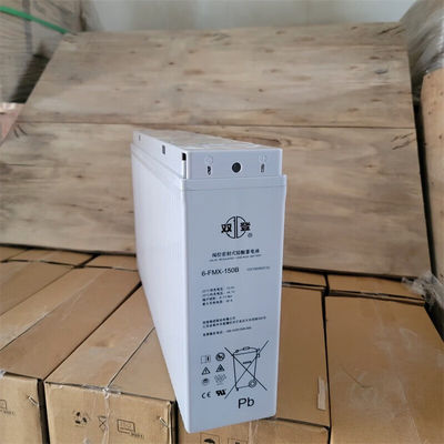 Bateria de ácido de chumbo de 549 mm de comprimento para sistema de painéis solares de comunicação Shoto 6-FMX-150B