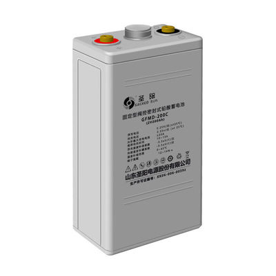 Bateria de ácido de chumbo de ciclo profundo GFMD-200C 2V200Ah recarregável para comunicação de energia UPS