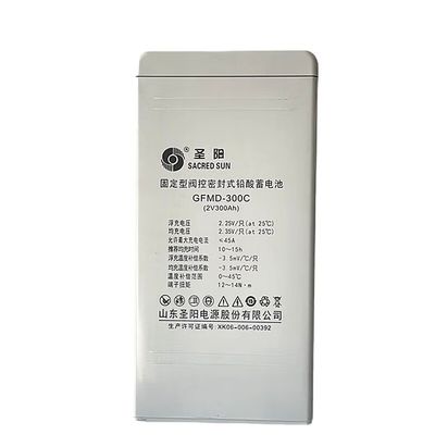 Sacred Sun GFMD-300C 2V300Ah Bateria de Ácido de Chumbo para Sistema de Energia de Armazenamento de Energia Solar