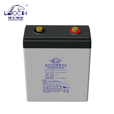 BOATS Leoch Bateria selada recarregável DJ100 Bateria de chumbo ácido 2V100Ah para sistema de energia