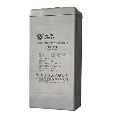 Sacred Sun GFMD-200C 2V200Ah Substituição de bateria para comunicação de energia UPS e solar