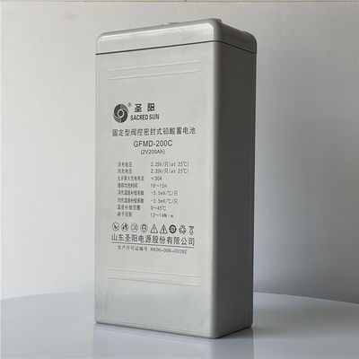Sacred Sun GFMD-200C 2V200Ah Substituição de bateria para comunicação de energia UPS e solar