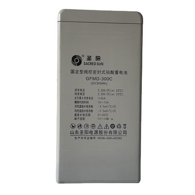 Sacred Sun GFMD-300C Bateria de Ácido de Chumbo 2V300Ah Perfeito para Sistema de Energia de Comunicação