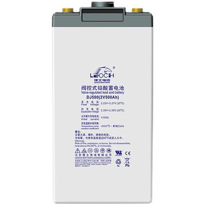 500Ah C10 Leoch Bateria DJ500 Bateria de Ácido de Chumbo para Sistema de Energia de Armazenamento de Energia Solar