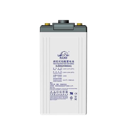 Leoch DJ800 Carregador de bateria de ácido de chumbo para sistema de armazenamento de energia solar de 2V800Ah