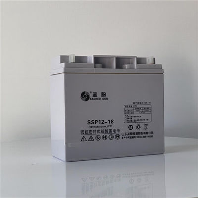 Sacred Sun SP12-18 12V18Ah Bateria para UPS estável de energia e sistema de armazenamento de energia solar