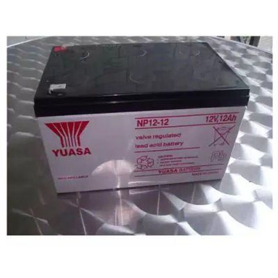 Bateria de Ácido de Chumbo durável Yuasa NP12-1212V12AH para energia de emergência e comunicações