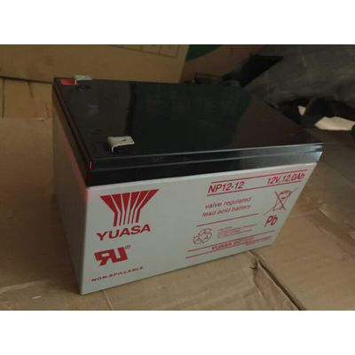 Bateria de Ácido de Chumbo durável Yuasa NP12-1212V12AH para energia de emergência e comunicações