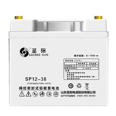 Sacred Sun SP12-38 Bateria 12,2 kg Leve para armazenamento e comunicação de energia solar