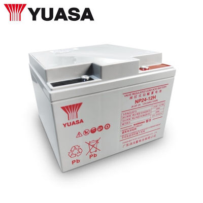 Bateria Yuasa NP24-1212V24AH para iluminação sustentável e aplicações de energia solar