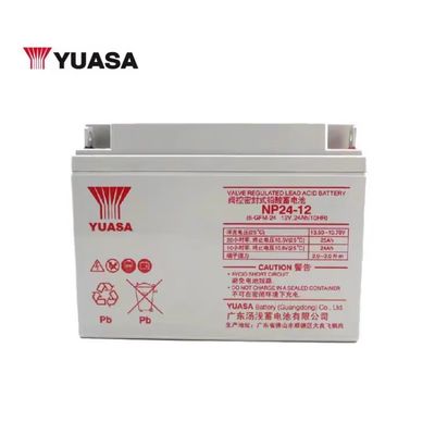 Bateria Yuasa NP24-1212V24AH para iluminação sustentável e aplicações de energia solar