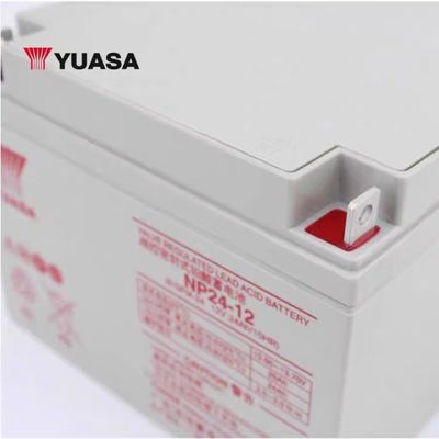 Bateria Yuasa NP24-1212V24AH para iluminação sustentável e aplicações de energia solar