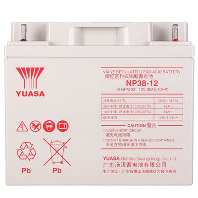 AGM Bateria NP38-1212V38Ah para comunicações, alimentação, iluminação e energia solar