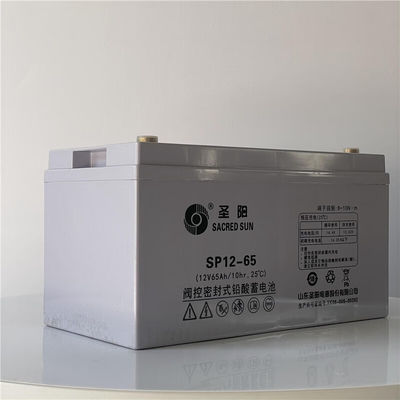 Sacred Sun 12V65Ah Bateria de Ácido de Chumbo para Comunicação de Energia UPS Armazenamento de Energia Solar