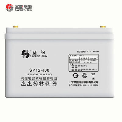 12V120Ah Sacred Sun Regeneration Sealing SP12-120 Bateria para comunicação de energia UPS