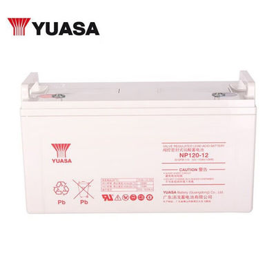 12V120AH Bateria de ácido de chumbo Yuasa para comunicação Fornecimento de energia Iluminação Energia solar