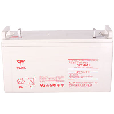 12V120AH Bateria de ácido de chumbo Yuasa para comunicação Fornecimento de energia Iluminação Energia solar