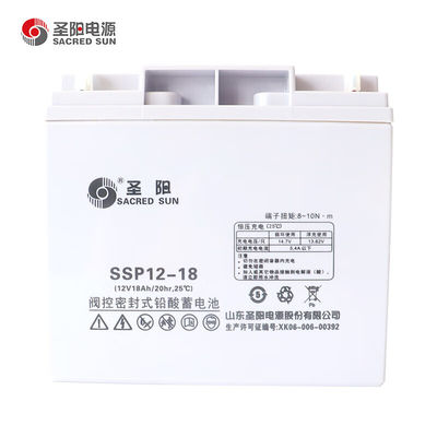 Sacred Solar Charger SP12-18 12V18Ah Bateria de Ácido de Chumbo para Sistemas de Armazenamento de Energia Solar