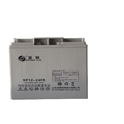 Sacred Sun SP12-24 12V24Ah bateria de chumbo para reserva de energia em qualquer faixa de temperatura