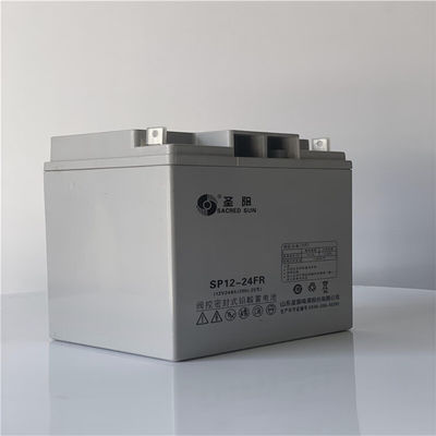 Sacred Sun SP12-24 12V24Ah bateria de chumbo para reserva de energia em qualquer faixa de temperatura