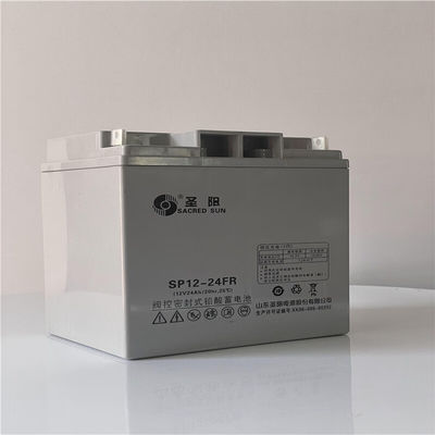 Sacred Sun SP12-24 12V24Ah bateria de chumbo para reserva de energia em qualquer faixa de temperatura