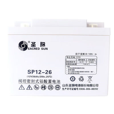 SP12-26 Bateria selada de 12V26Ah da Sacred Sun para energia UPS e armazenamento de energia solar