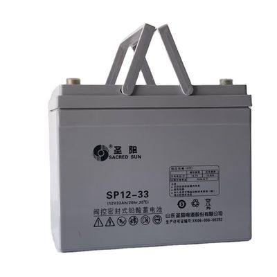 Bateria Sacred Sun SP12-33 12V33Ah de longa duração para sistemas de alarme e soluções energéticas